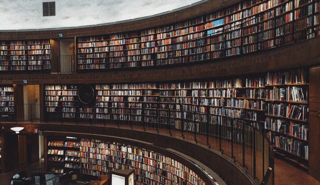 A library